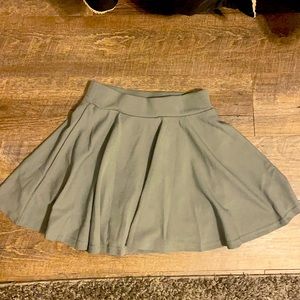 grey mini skirt brand new
